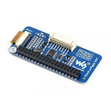 Raspberry Pi 2.13inch 212x104 E-Ink display HAT three-color RBW