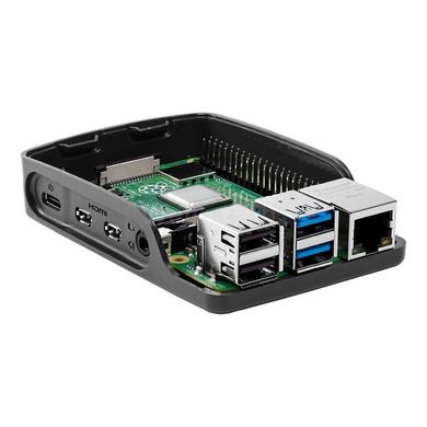 Корпус для Raspberry Pi 4 Model B, красно-белый Красный