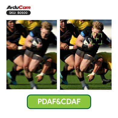 Arducam IMX519 PDAF&CDAF Autofocus Camera Module for Raspberry Pi, NVIDIA&reg; Jetson Orin Series