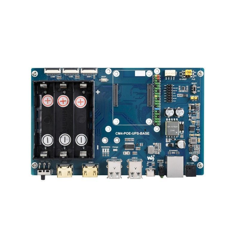 Raspberry Module Base Raspberry Pi Compute Module 4 PoE UPS Base Board (22116) придбати ...