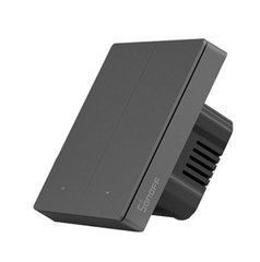 SONOFF SwitchMan Smart Wall Switch-M5 - 2 Gang, 86 Черный