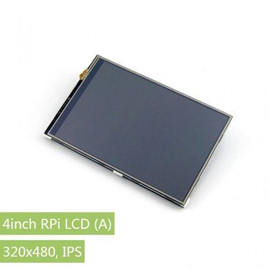 Дисплей Raspberry Pi 4.0inch LCD 480x320 Resistive Touch Screen (10207)