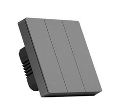 SONOFF SwitchMan Smart Wall Switch-M5 - 3 Gang, 86 Черный