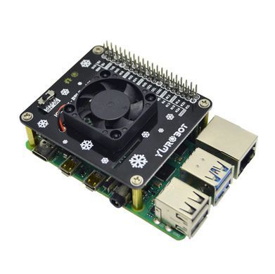 Активна система охолодження Raspberry Pi GPIO Cooling Fan Expansion Board with LED