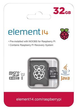 Карта памяти Raspberry Pi MicroSD Card 32Gb