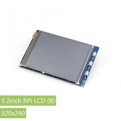 Дисплей Raspberry Pi 3.2inch LCD 320x240 Resistive Touch Screen (9201)