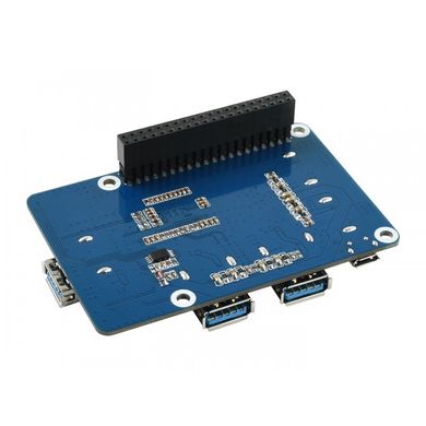 Плата расширения Raspberry Pi USB 3.2 Gen1 HUB HAT (17584)