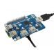 Плата расширения Raspberry Pi USB 3.2 Gen1 HUB HAT (17584)