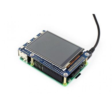 Дисплей Raspberry Pi 2.8inch LCD 320x240 Resistive Touch Screen (12219)