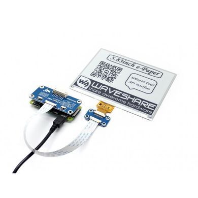 Raspberry Pi 5.83inch 600x448 E-Ink display HAT