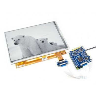Raspberry Pi 9.7inch 1200x825 E-Ink display HAT 16 Grey Scale