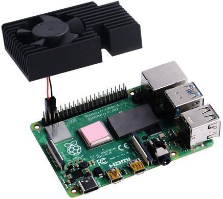Активна система охолодження Raspberry Pi 4 Model B Extreme Cooling Fan Kit