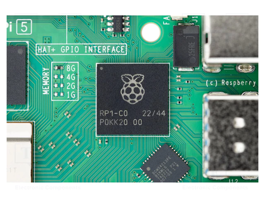 Мікрокомп'ютер Raspberry Pi 5 Board 2GB