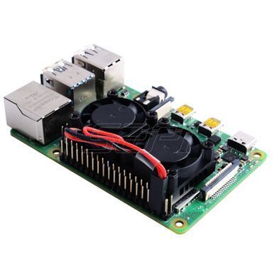 Активна система охолодження Raspberry Pi 4 Model B Dual Heatsink with Fans