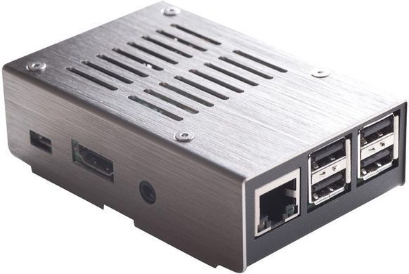 Корпус для Raspberry Pi 3 Model B Metal Case Steel