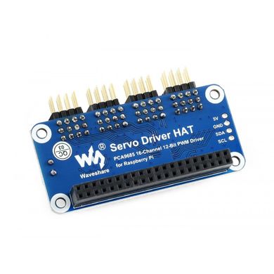 Плата розширення Raspberry Pi Servo Driver HAT (B) (17035)