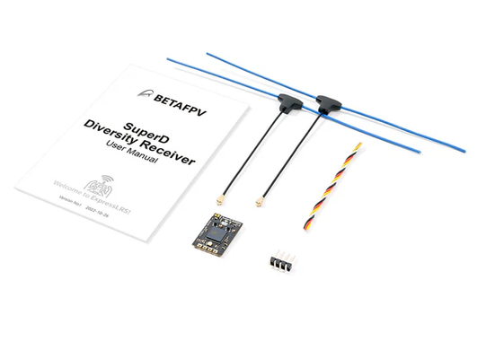 BETAFPV SuperD ELRS Diversity Receiver 915MHz